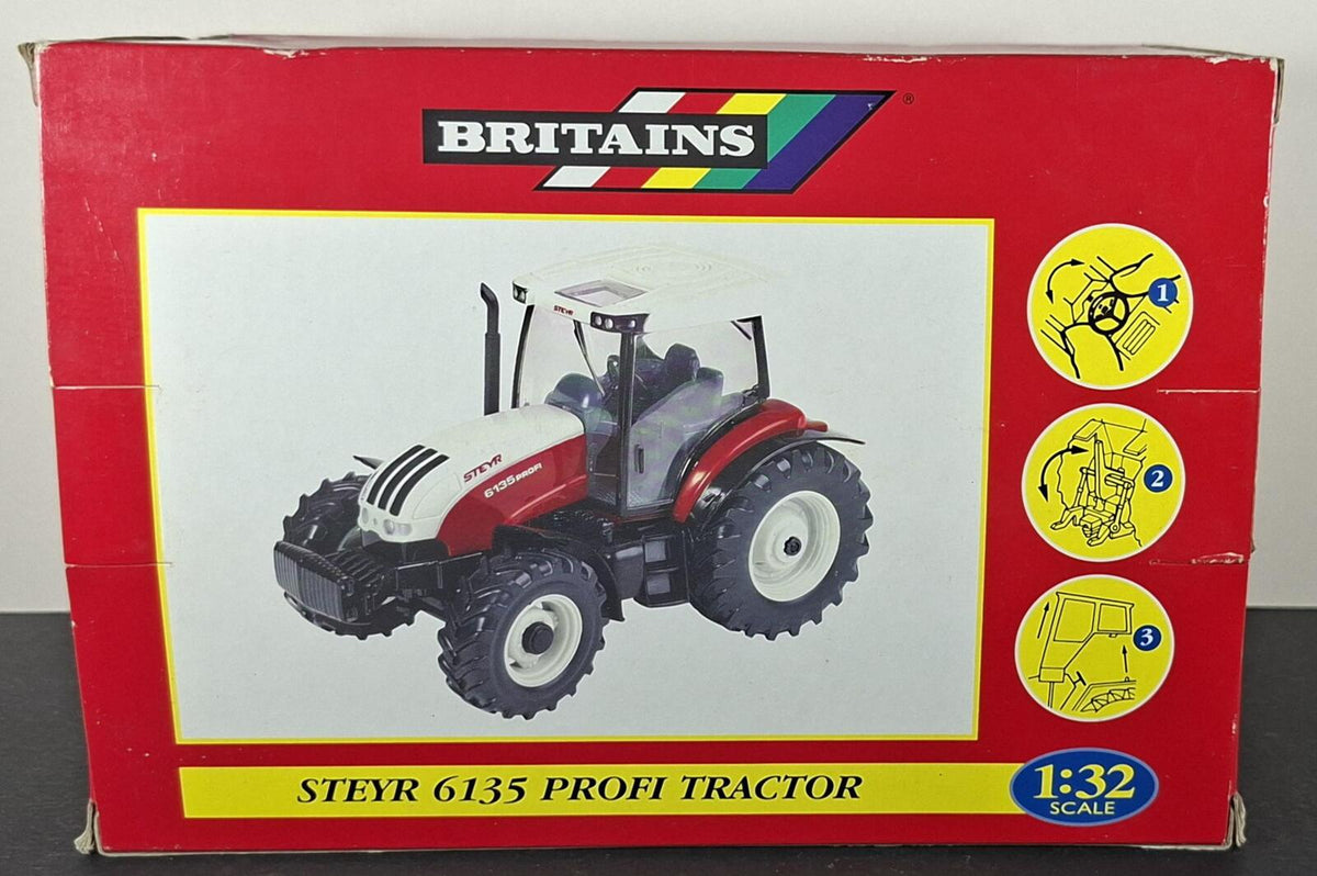 Boxed Britains Steyr 6135 Profi Tractor - 40804