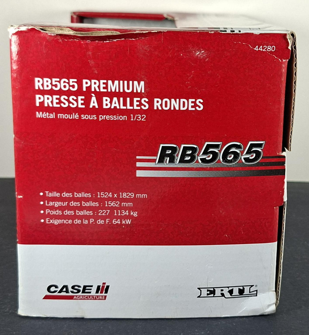 Boxed Ertl Case IH RB565 Premium Round Baler - 44280