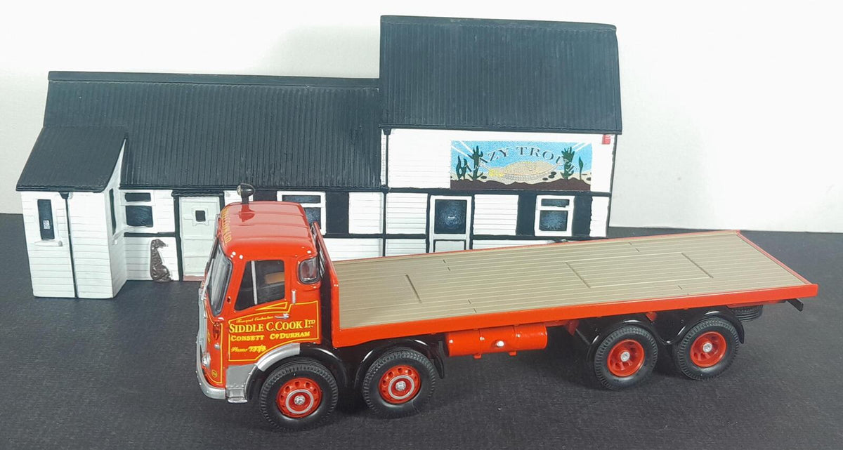 Boxed Corgi Siddle Cook AEC MKV Mammoth Major Platform Lorry & "The Lazy Trout" - CC11501 *1886