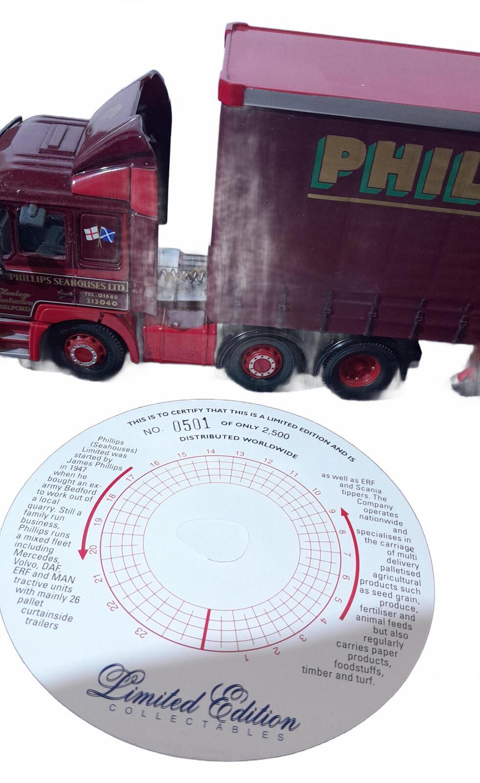 Boxed Corgi Phillips Ltd MAN F2000 Curtainside CC12012 (30)