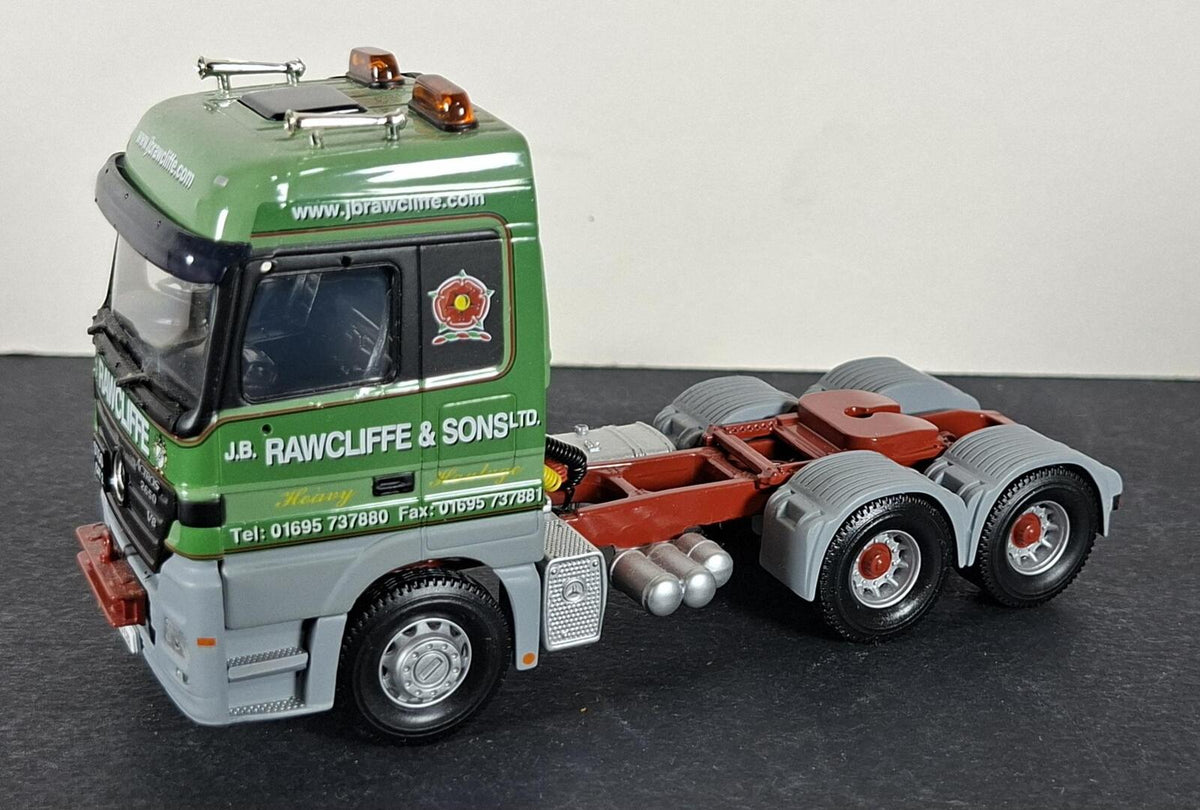 Corgi JB Rawcliffe & Sons Mercedes Benz Actros Nooteboom Low Loader, Volvo Excavator EC210  CC13816