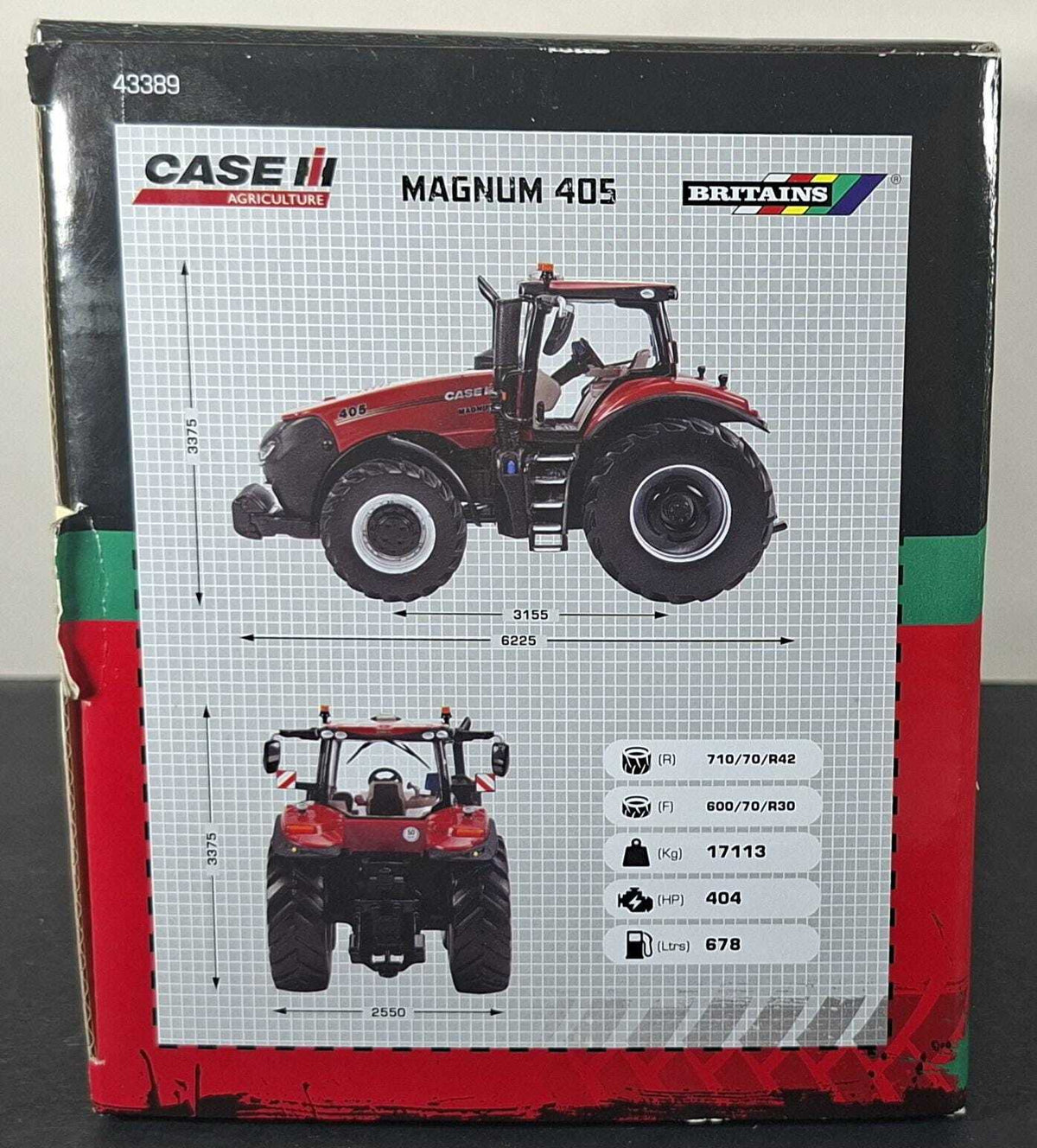 Boxed Britains Case IH Magnum 405 Tractor - 43389