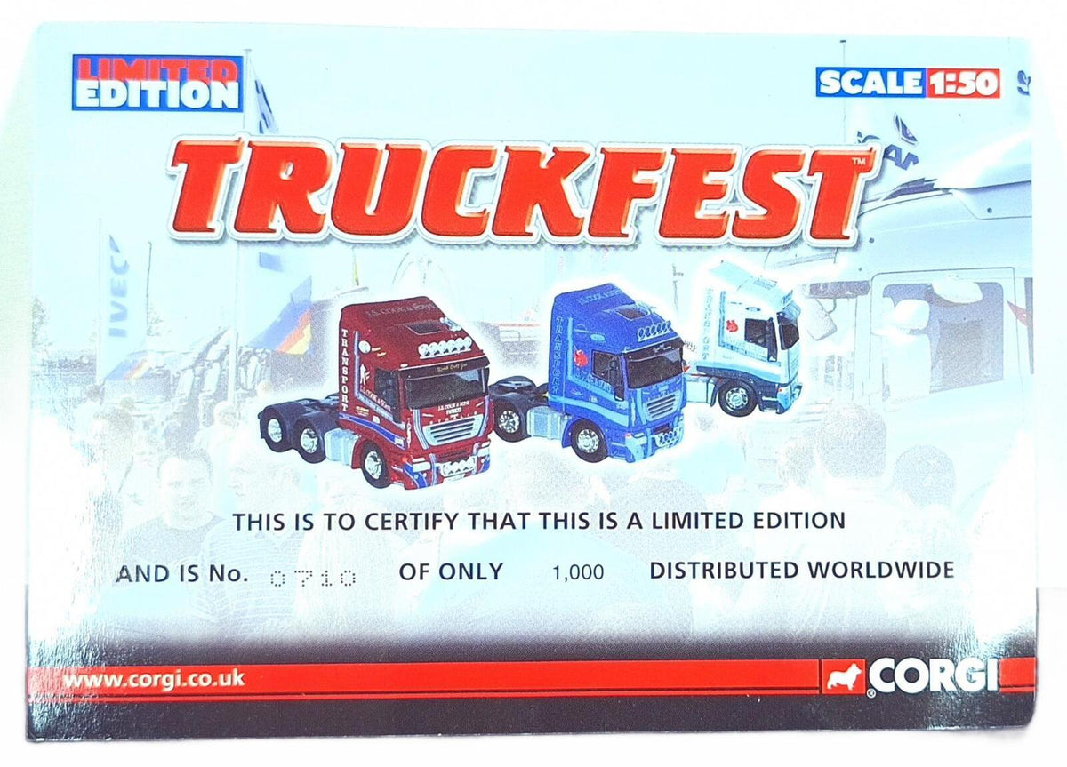 Boxed Corgi J.S Cook & Sons Iveco Stralis Set Of 3 Cabs - CC15004 (70)*