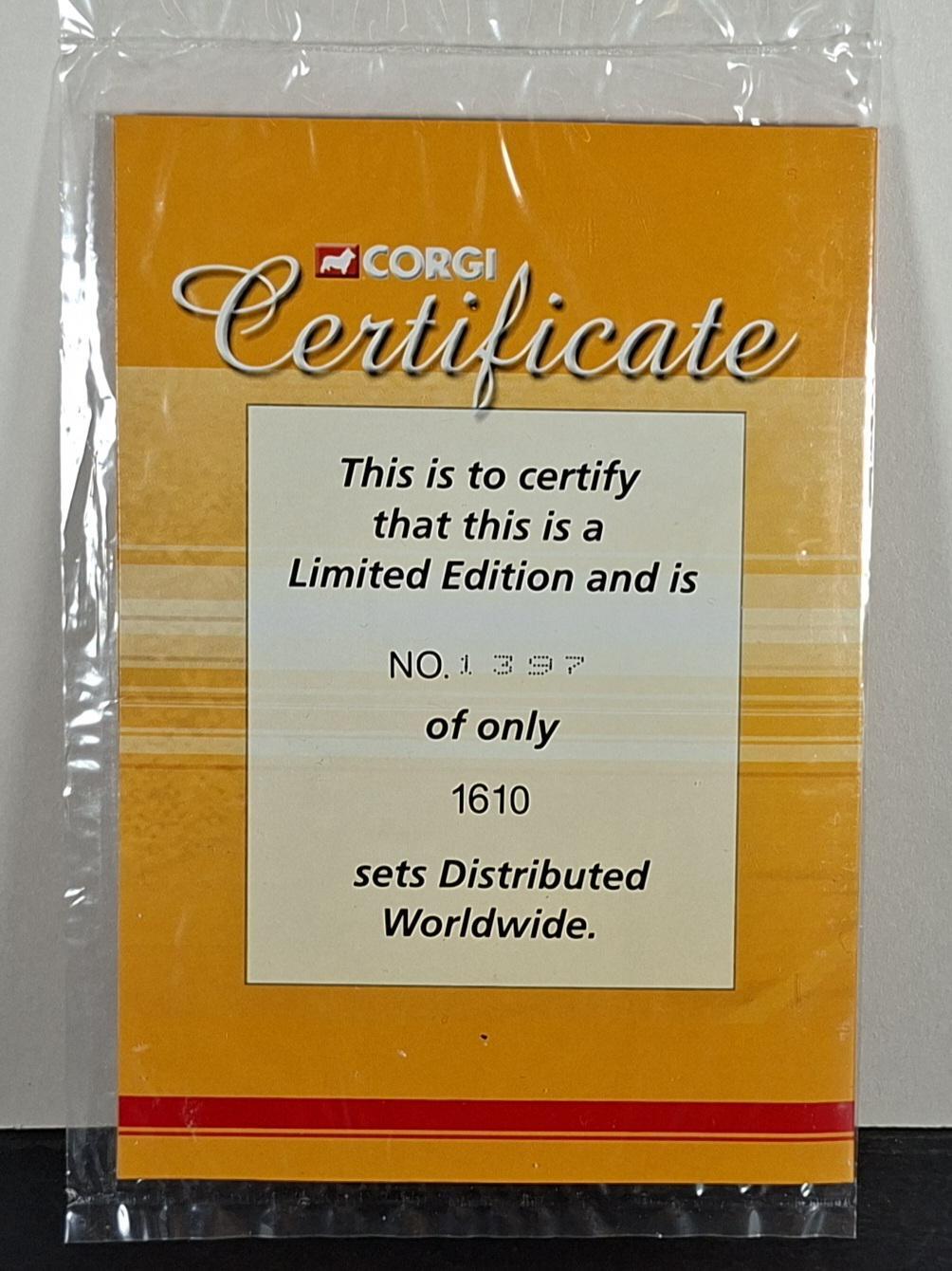 Boxed Corgi JCB DAF XF Space Cab Exhibition Unit - CC13237